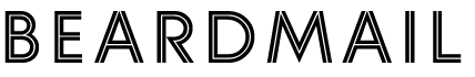 Beard Mail Logo Black Text